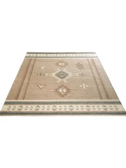 Berga Flachgewebe-Teppich, Light Brown
