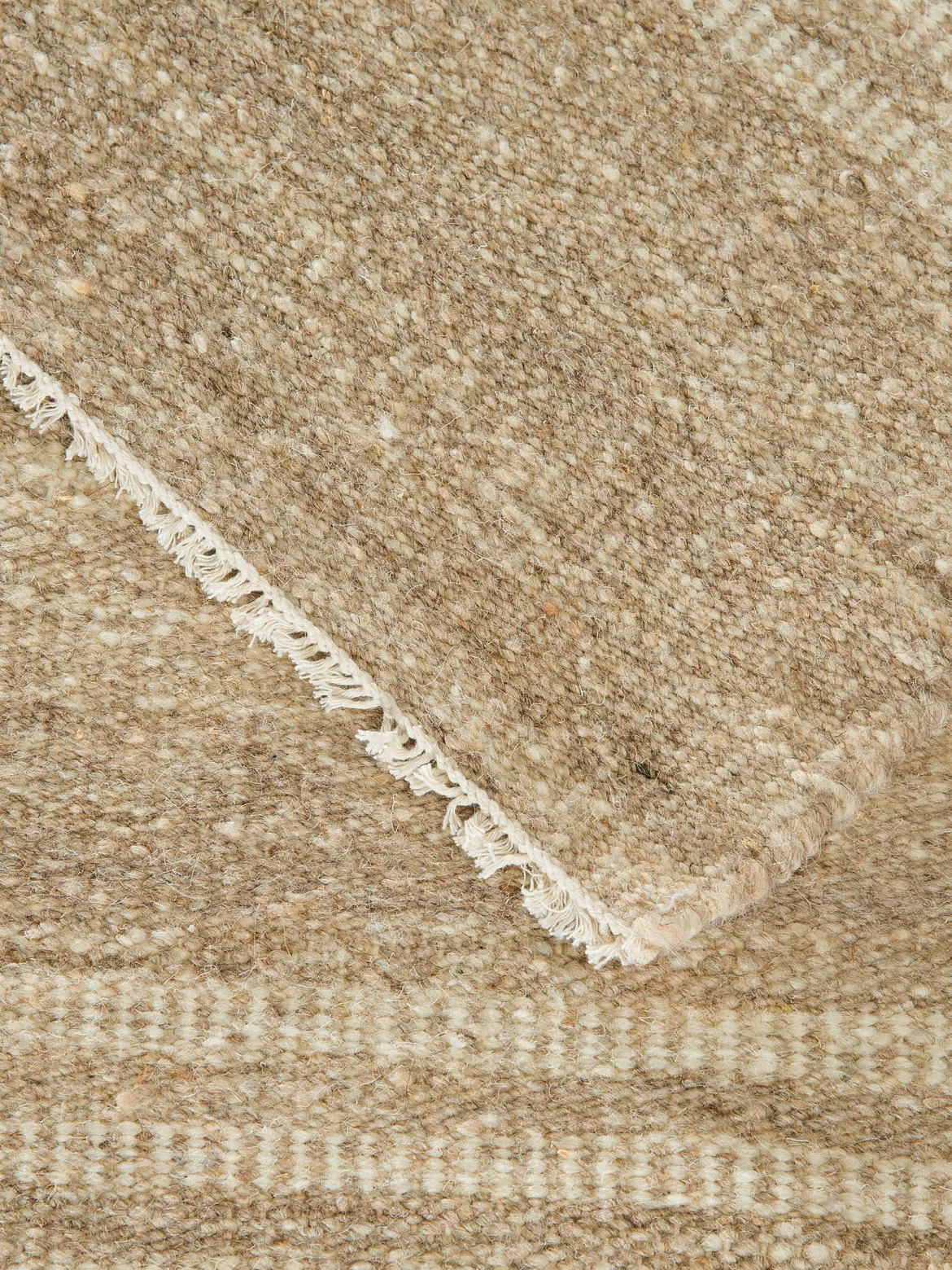 Bergsund Woll-Teppich, Sand