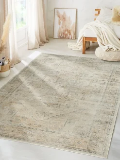 Beshkan Vintage-Teppich, Gold
