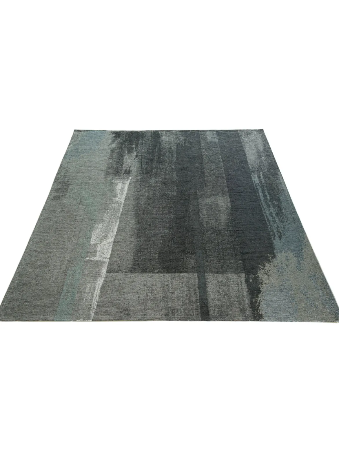 Beverston Vintage-Teppich, Graublau