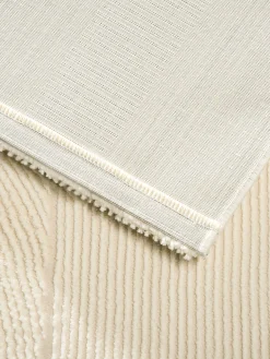 Biarritz Moderner Teppich, Creme