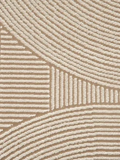 Biarritz Moderner Teppich, Taupe