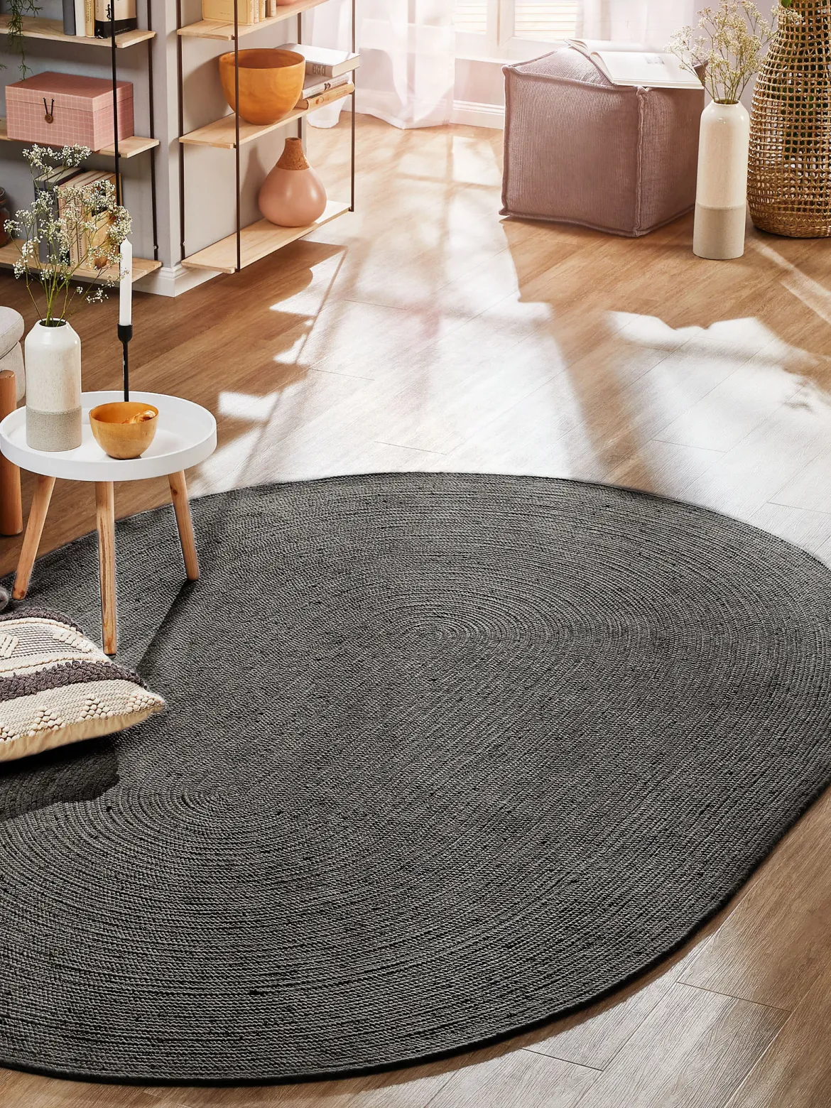 Björna Woll-Teppich, Dark Grey