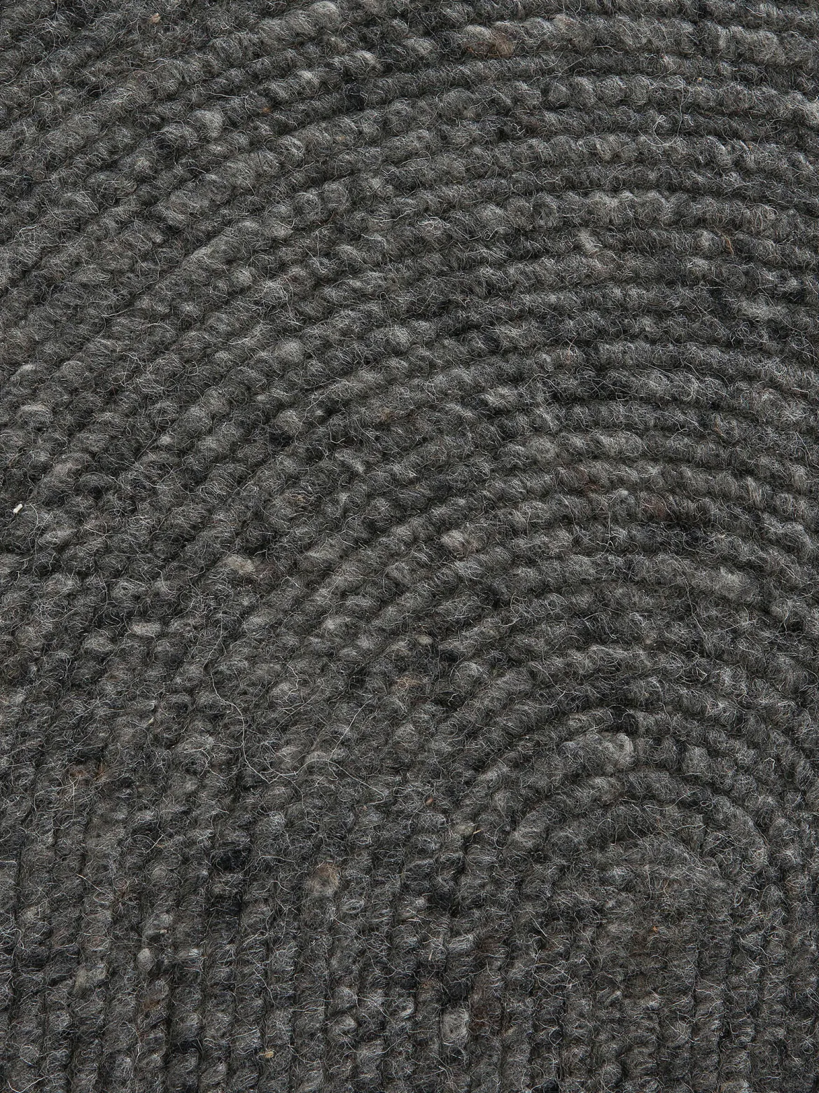 Björna Woll-Teppich, Dark Grey