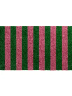 Blockstripe Fußmatte, Green