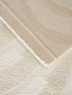 Boracay Moderner Teppich, Creme