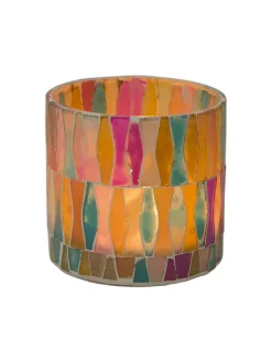 Bright Life Windlicht, Multicolor
