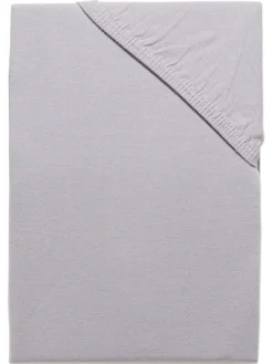 Brüssel Spannbetttuch, Grau
