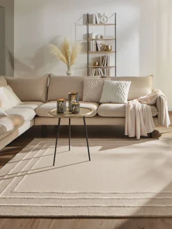 Brunholm Moderner Teppich, Light Grey