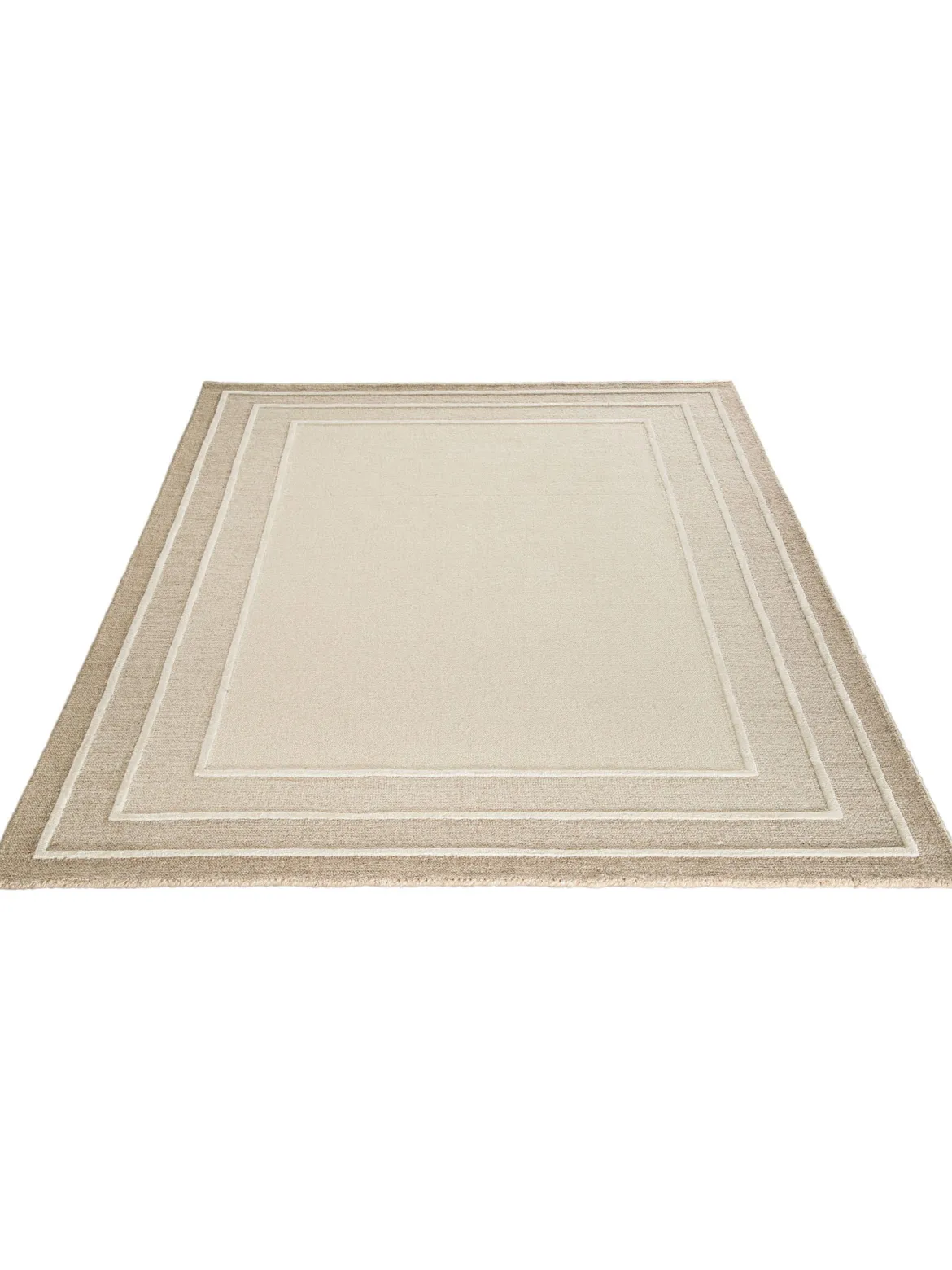 Brunholm Moderner Teppich, Sand