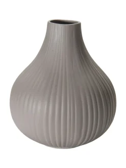 Bubble Flower Vase, Grau
