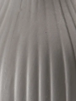 Bubble Flower Vase, Grau
