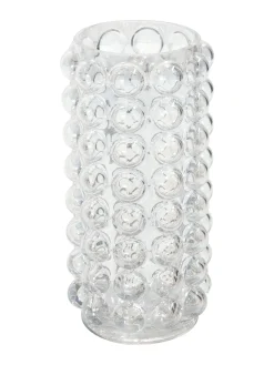 Burbuja Vase, Pearlized Klarglas