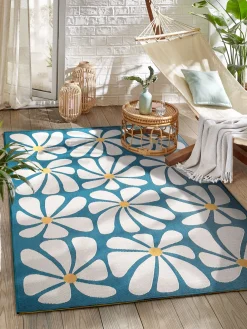 Burriana Outdoor-Teppich, Ocean