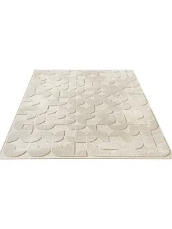 Butterfield Moderner Teppich, Creme