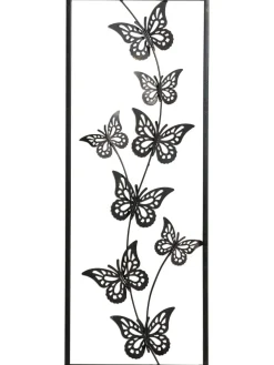 Butterflies Wand-Objekt, Multicolor