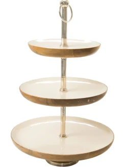 Cake Stand Deko-Etagere, Weiss