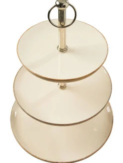 Cake Stand Deko-Etagere, Weiss