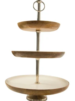 Cake Stand Deko-Etagere, Weiss