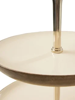 Cake Stand Deko-Etagere, Weiss