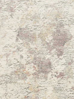 Calanthe Vintage-Teppich, Hellgrau