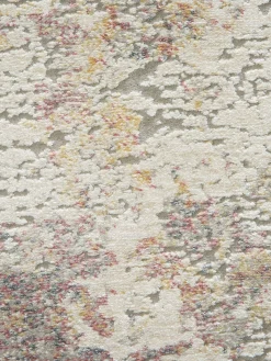 Calanthe Vintage-Teppich, Hellgrau