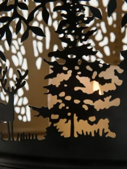 Caliano Windlicht, Black/Gold