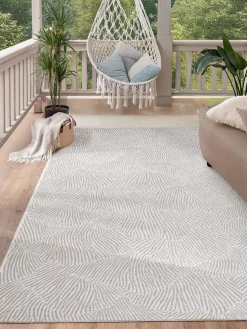 Caprera Outdoor-Teppich, Creme