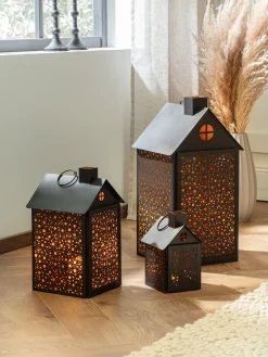 Cavareno Laterne, Black/Gold