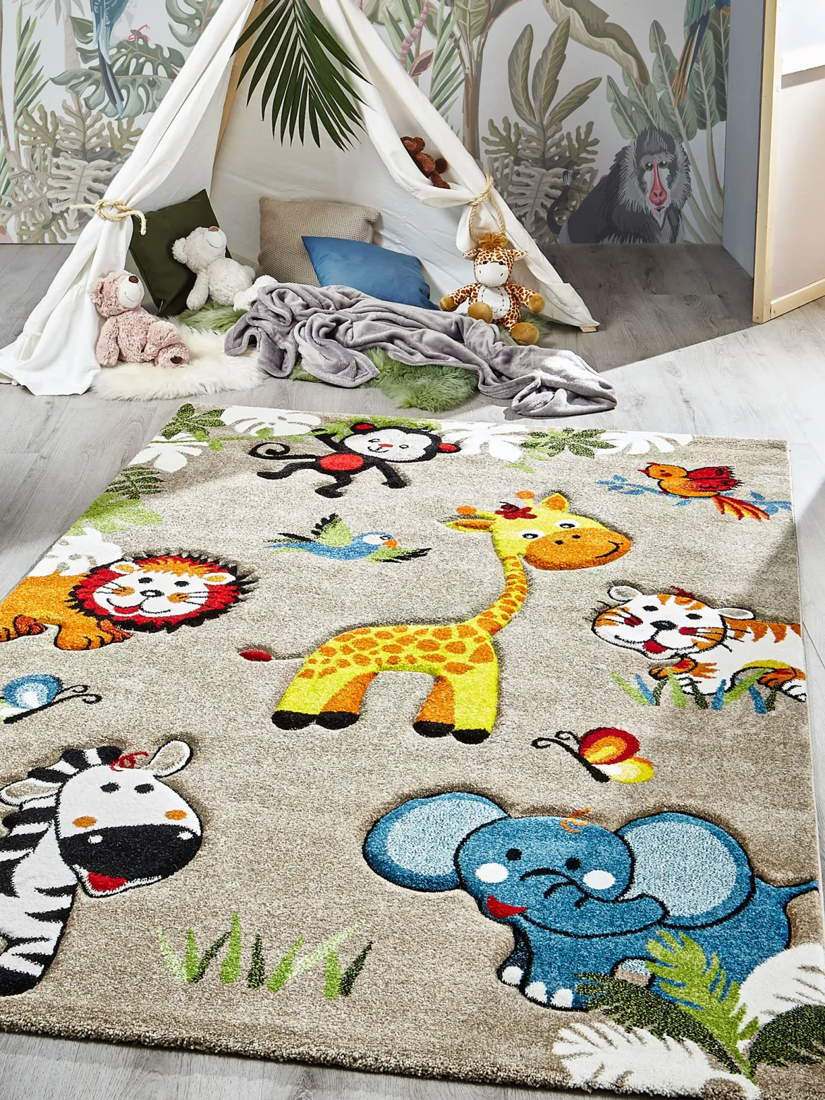 Childrens World Kinder-Teppich, Kalahari