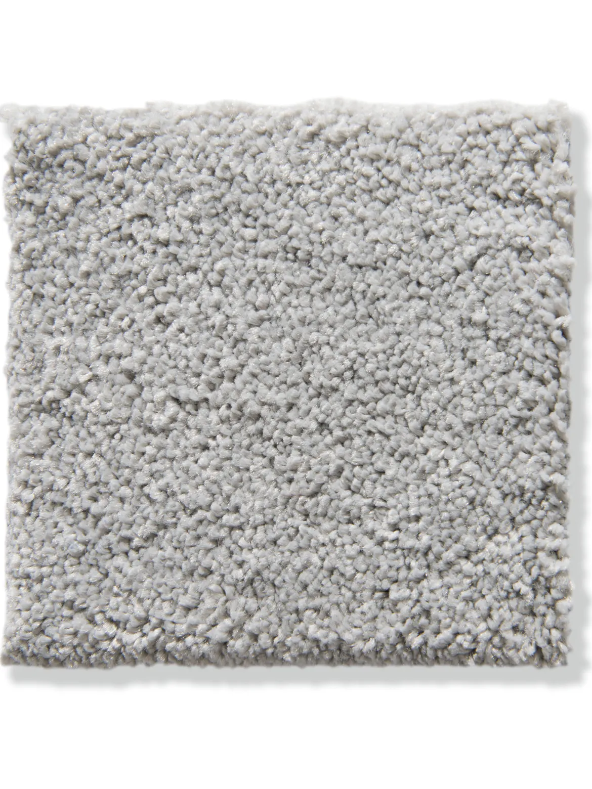 Cirella Velours-Teppichboden, Silber 90