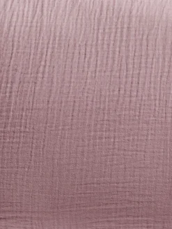 Cloudy Musselin-Bettwäsche, Mauve