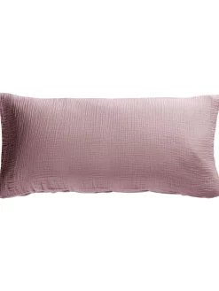 Cloudy Musselin-Bettwäsche, Mauve