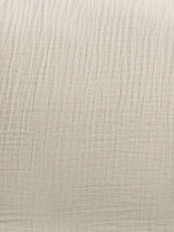 Cloudy Musselin-Bettwäsche, Sand