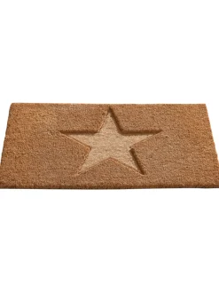 Coco Fußmatte, Dunkelbeige