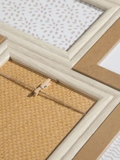 Collage Natural Bilderrahmen, Beige