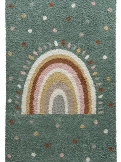 Colori Kinder-Teppich, Grün