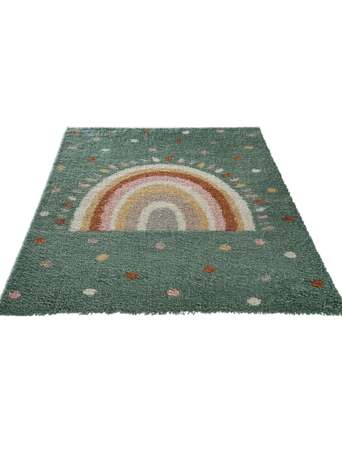 Colori Kinder-Teppich, Grün