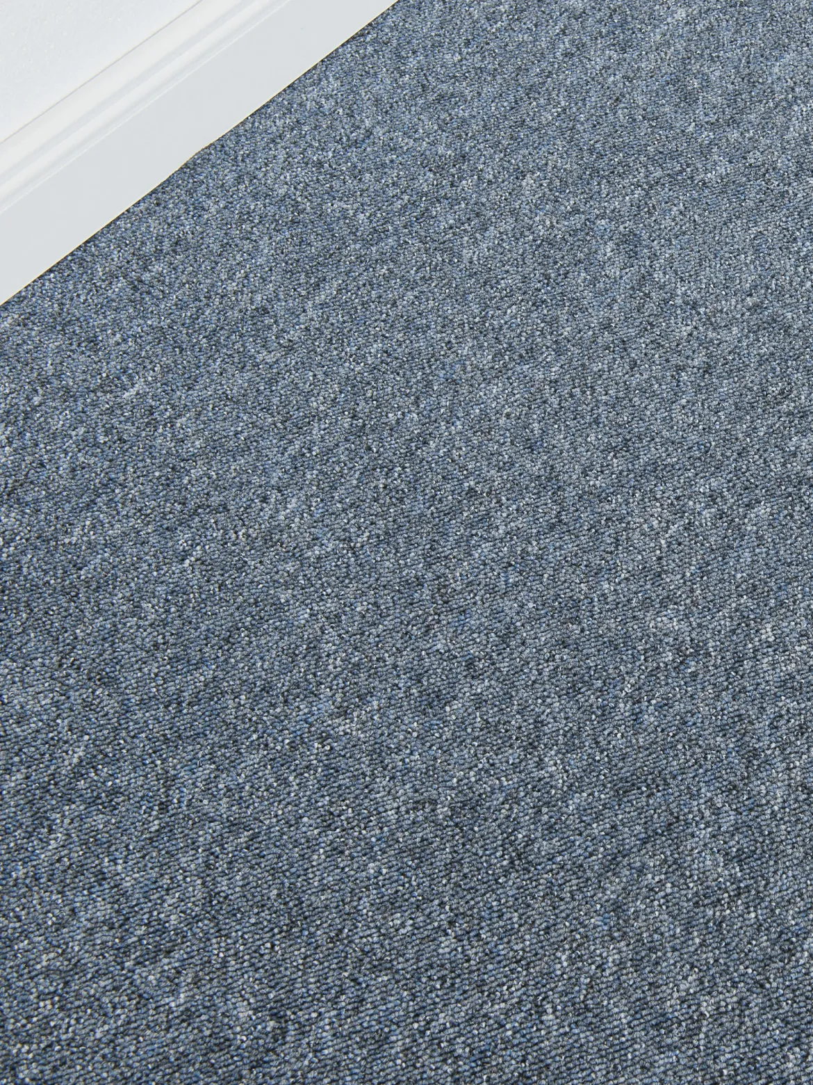 Color Schlingen-Teppichboden, Taubenblau 35