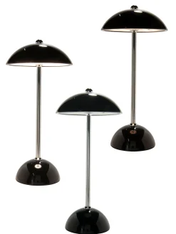 Comox Tischleuchte, Schwarz