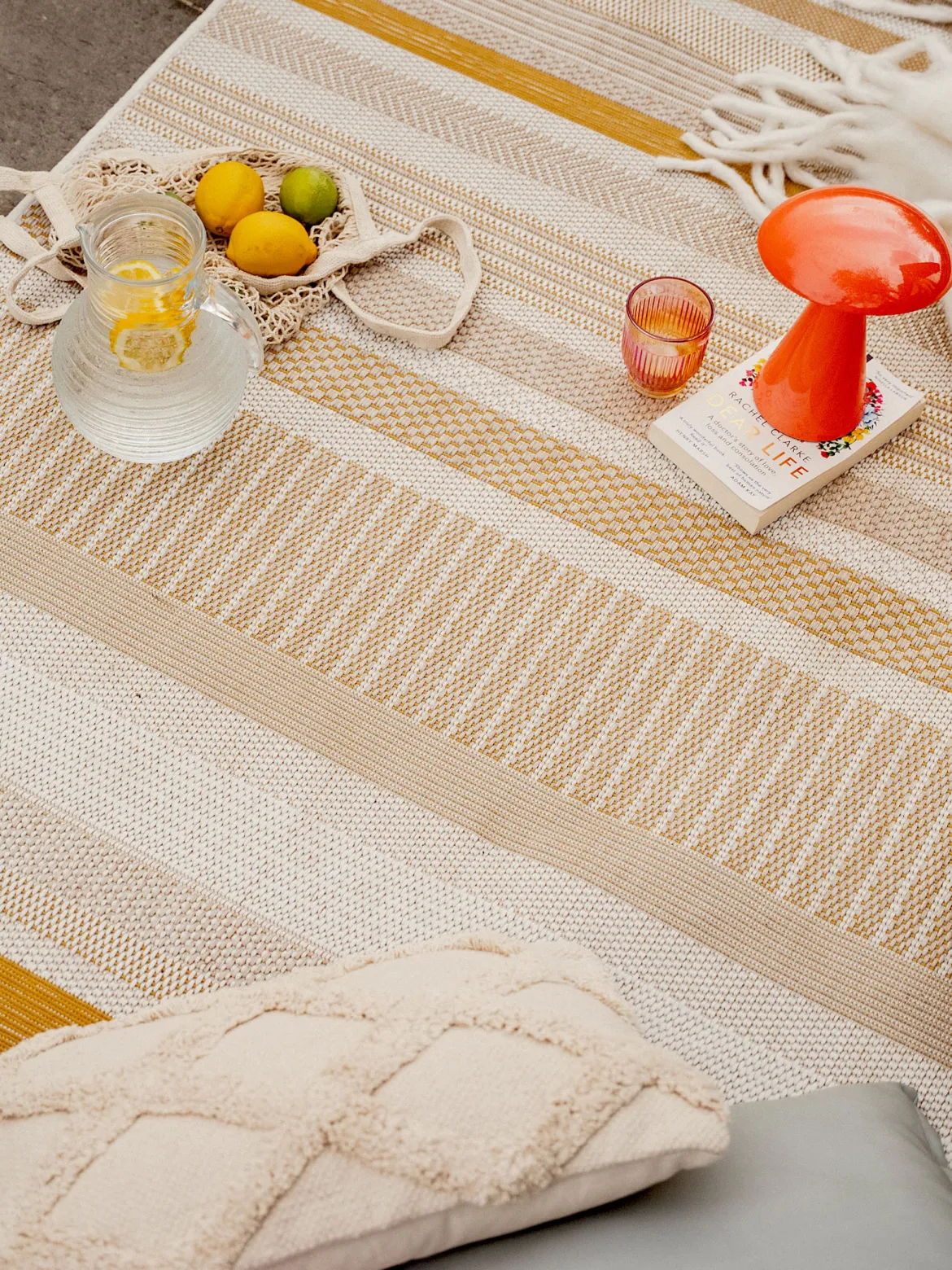Contadora Outdoor-Teppich, Honig