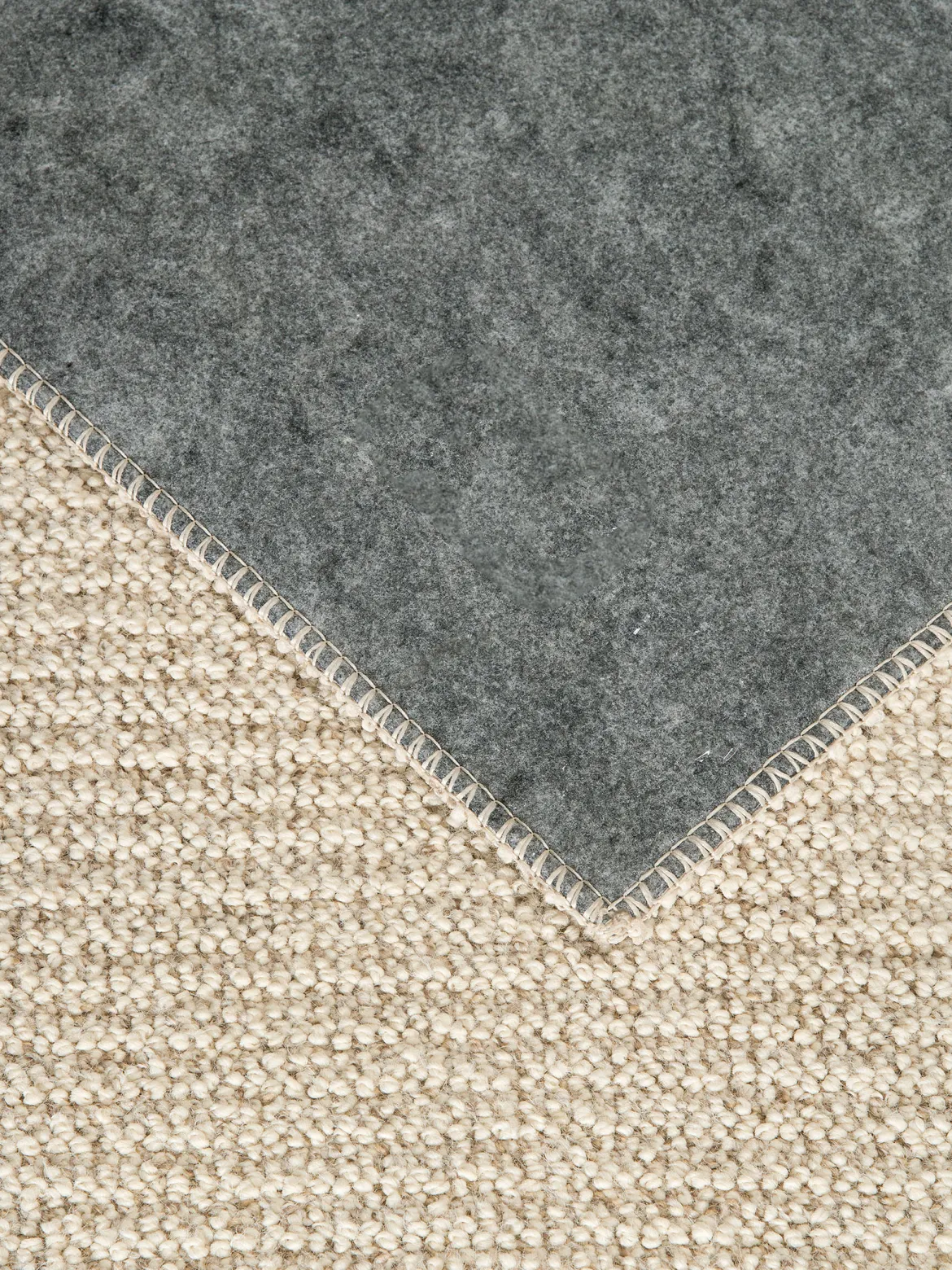 Coredo Hochflor-Teppich, Hellbeige