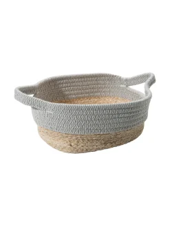 Cotiro Korb, Grau/Beige