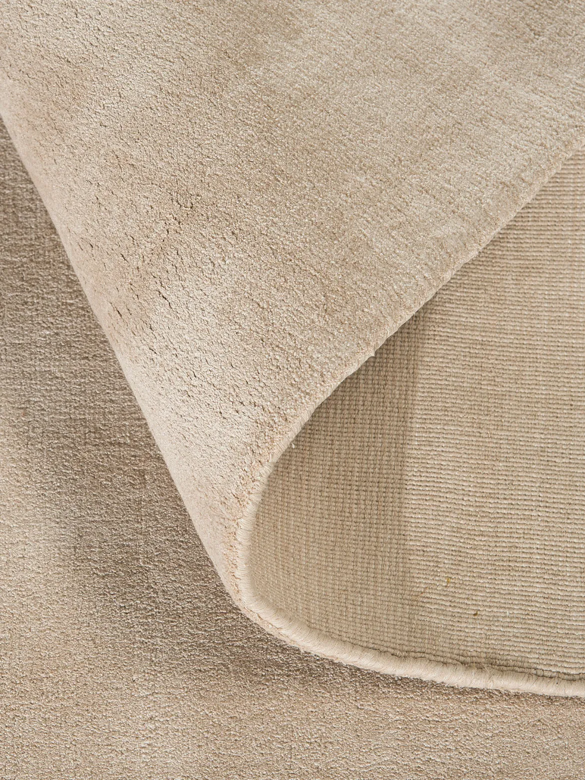 Cottanello Viskose-Teppich, Cappuccino