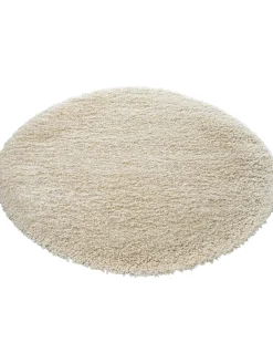 Creation Hochflor-Teppich, Creme