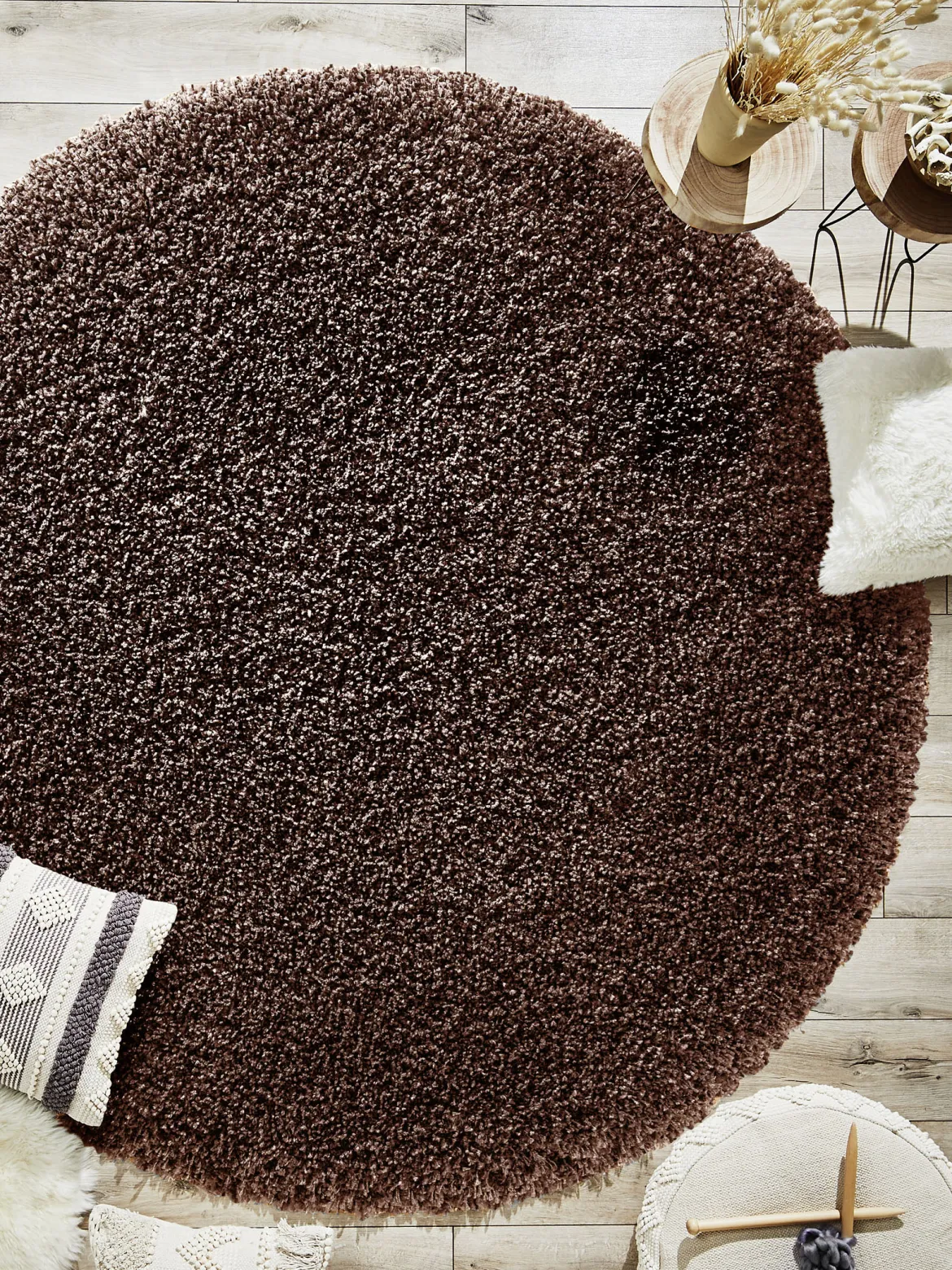 Creation Hochflor-Teppich, Rost