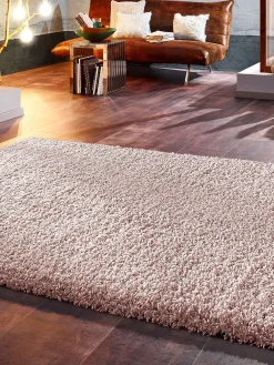 Creation Hochflor-Teppich, Rose