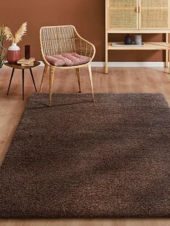 Creation Hochflor-Teppich, Rost