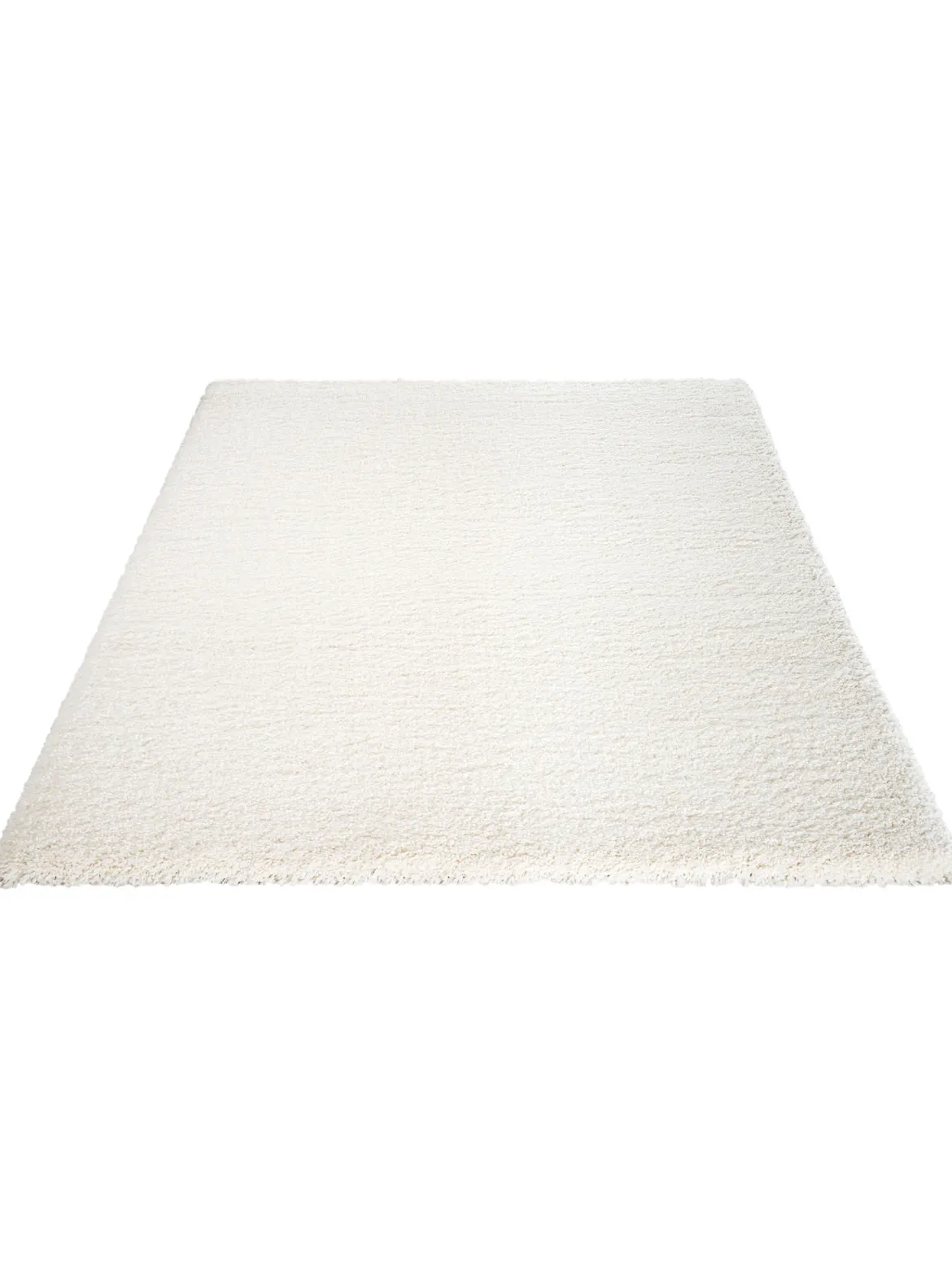 Creation Hochflor-Teppich, Weiss