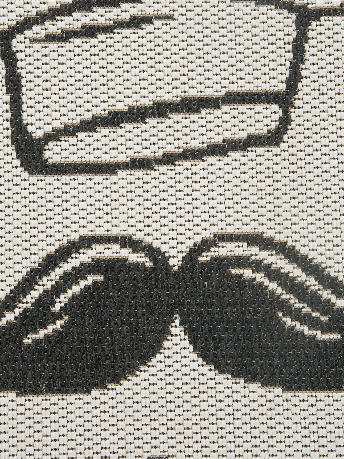 Cuisine Küchenläufer, White/Black
